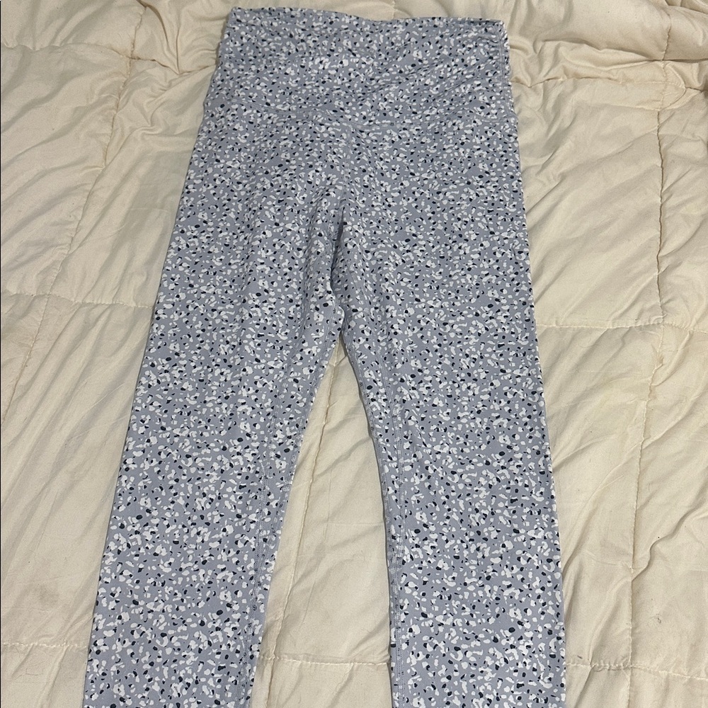 Adidas Black and White Patterned Leggings